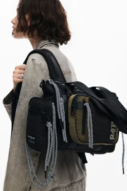 Bolsos-Desigual Bolso Voyager bowling XL multiposición