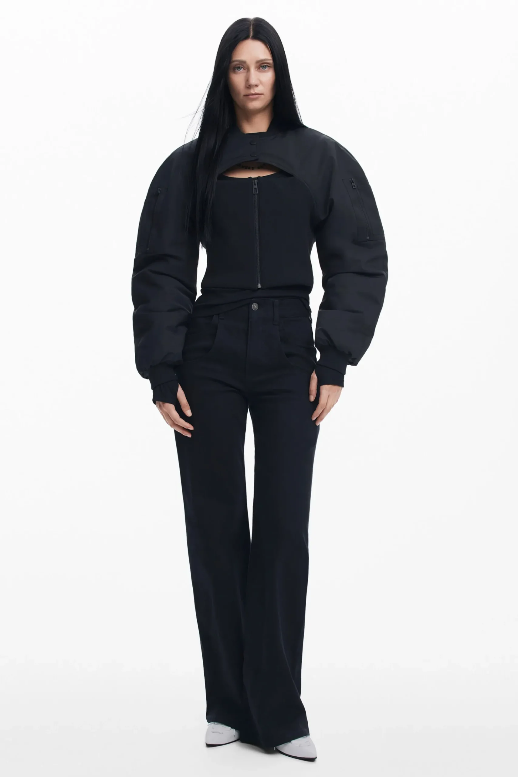 Abrigos Y Chaquetas-Desigual Bomber combinada corsé Maitrepierre