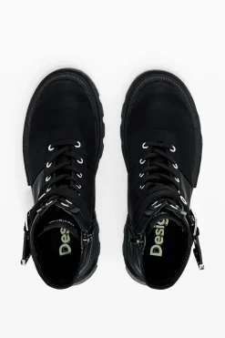 Zapatos-Desigual Bota militar