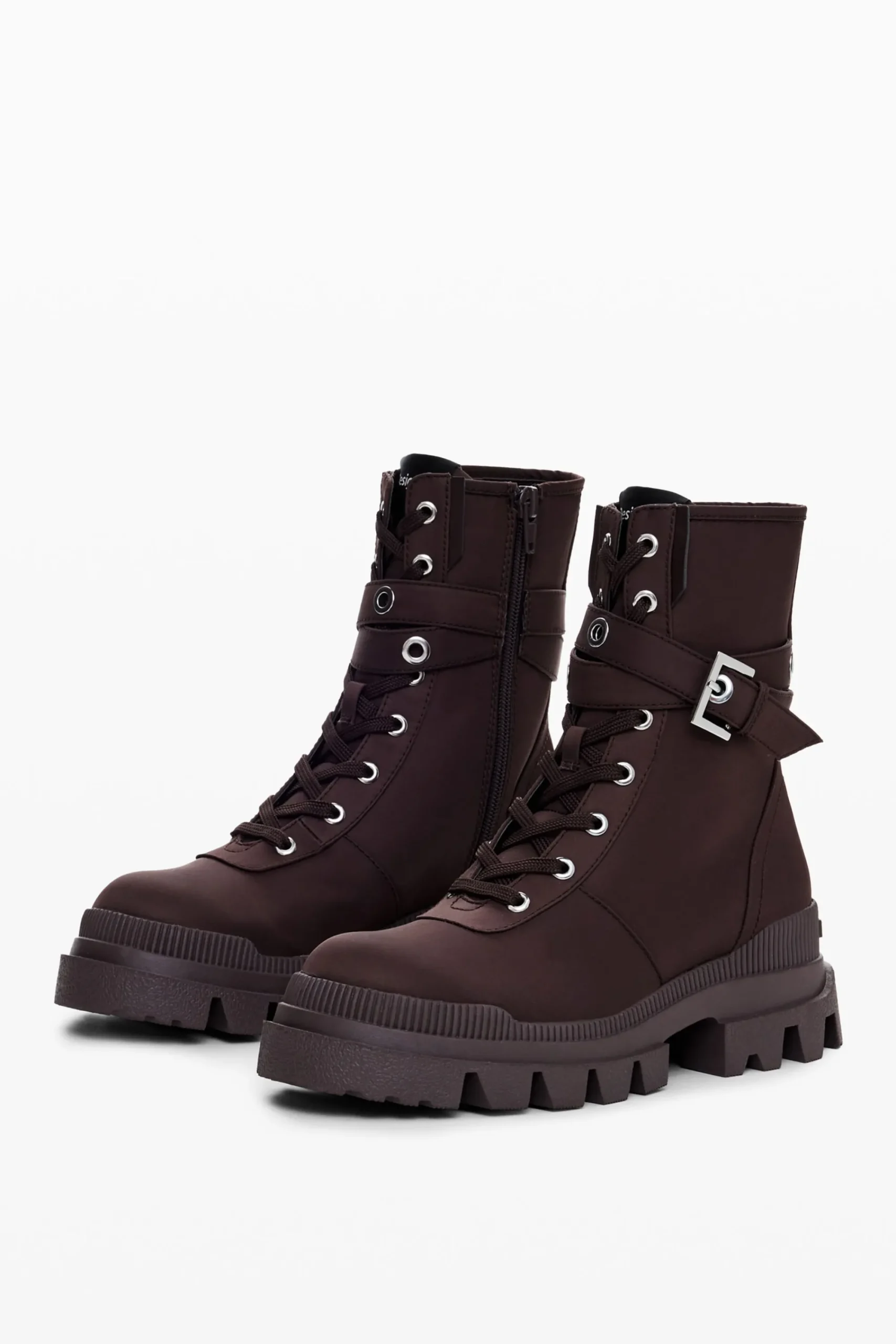 Zapatos-Desigual Bota militar