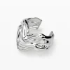 Joyería-Desigual Brazalete corazón baño plata Zalio