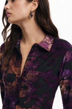 Camisas Y Blusas|Camisetas-Desigual Camisa difuminados