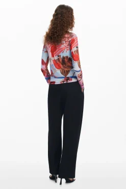 Camisas Y Blusas|Camisetas-Desigual Camisa estampada M. Christian Lacroix