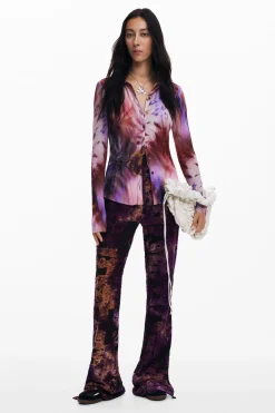 Camisas Y Blusas|Camisetas-Desigual Camisa estampado tie-dye