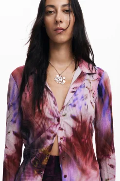 Camisas Y Blusas|Camisetas-Desigual Camisa estampado tie-dye