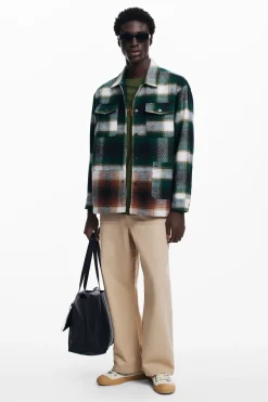 Abrigos Y Chaquetas-Desigual Camisa leñador