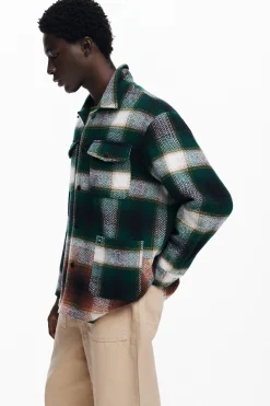 Abrigos Y Chaquetas-Desigual Camisa leñador