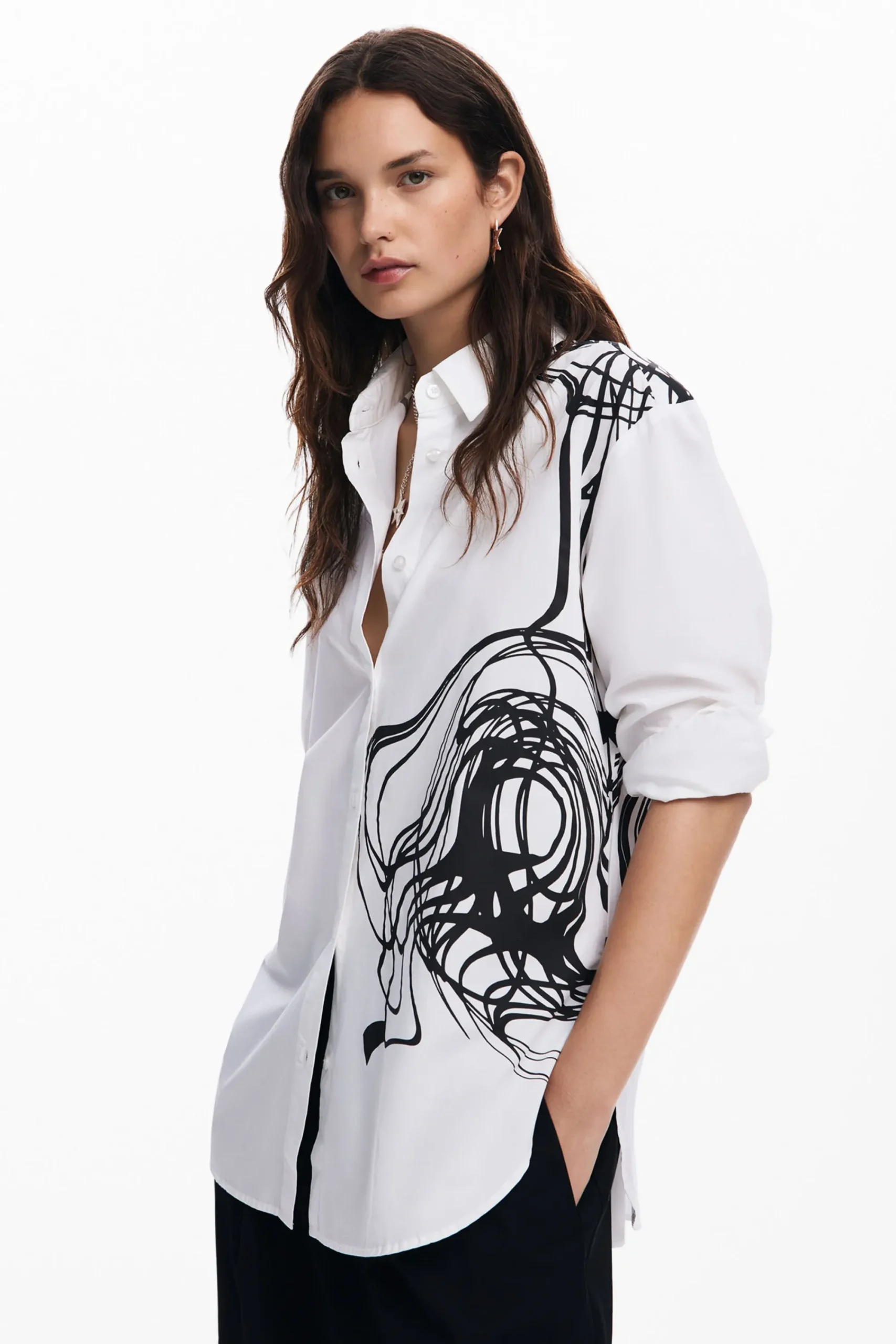 Camisas Y Blusas-Desigual Camisa oversize M.Christian Lacroix