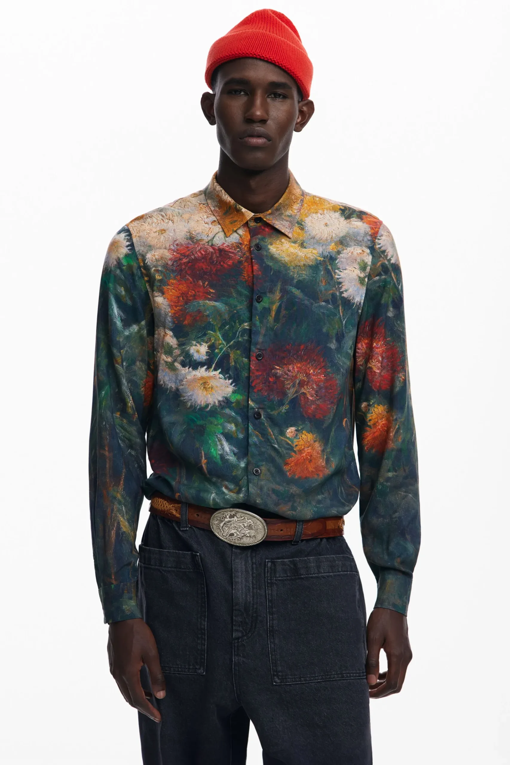 Camisetas|Camisas-Desigual Camisa paisaje