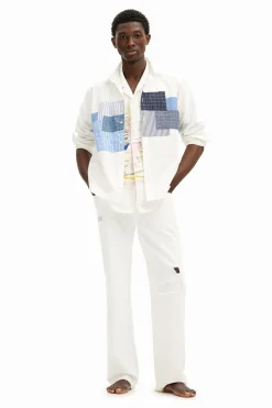 Camisetas|Camisas-Desigual Camisa parches