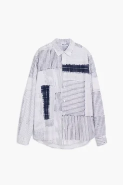 Camisetas|Camisas-Desigual Camisa patchwork