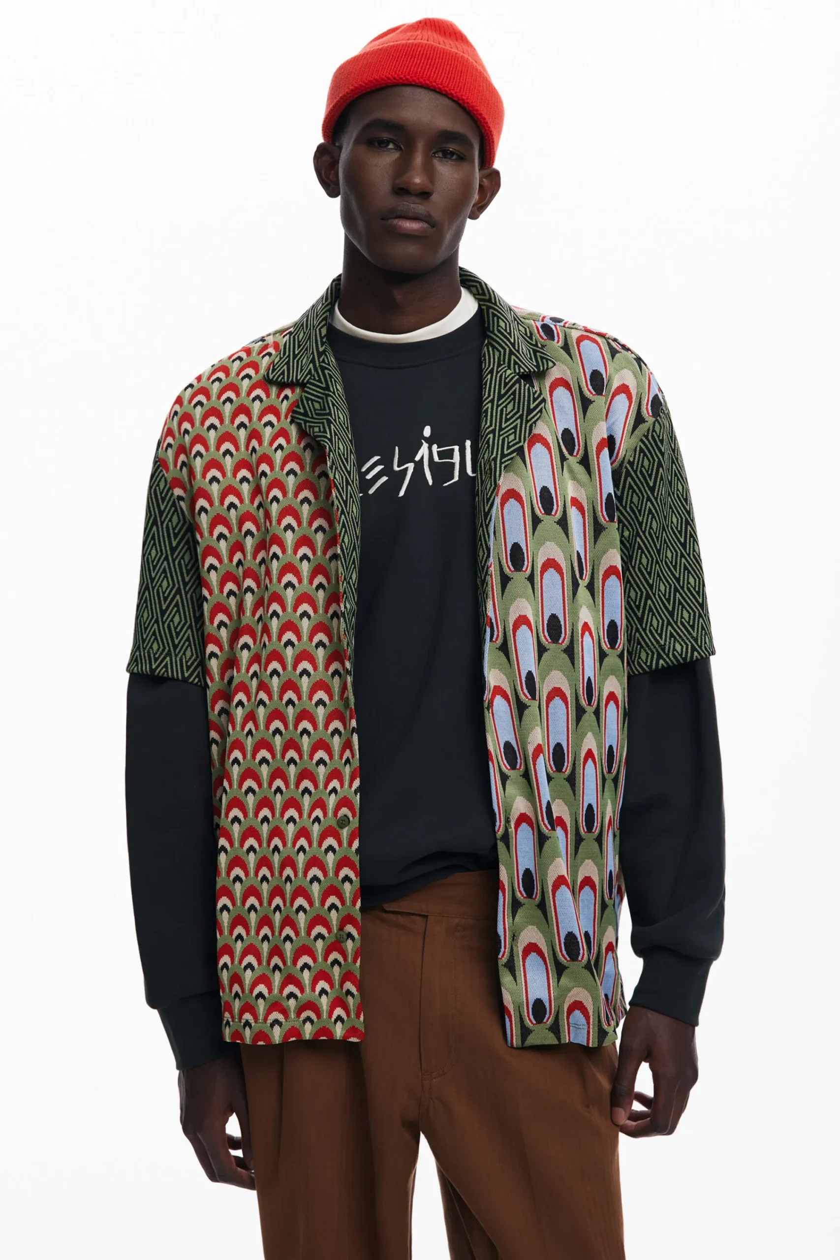Camisetas|Camisas-Desigual Camisa punto arty