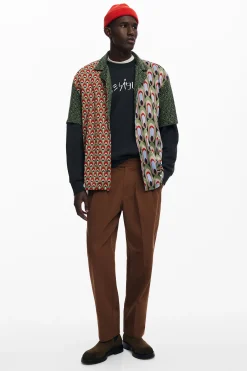 Camisetas|Camisas-Desigual Camisa punto arty