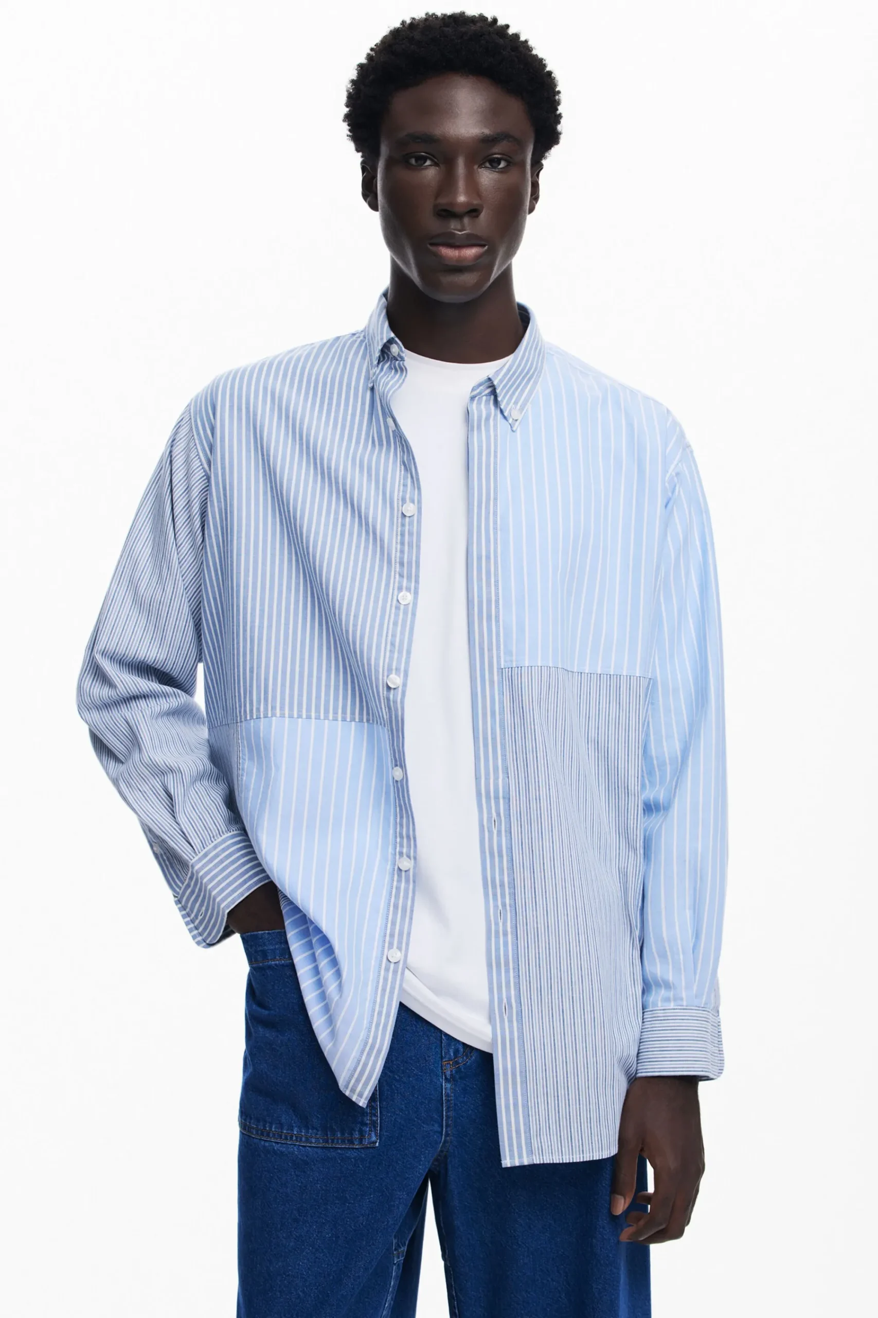 Camisetas|Camisas-Desigual Camisa rayas
