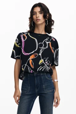 Camisas Y Blusas|Camisetas-Desigual Camiseta arty