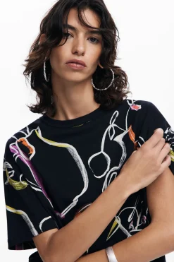 Camisas Y Blusas|Camisetas-Desigual Camiseta arty