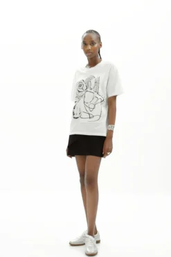 Camisas Y Blusas|Camisetas-Desigual Camiseta arty ilustración