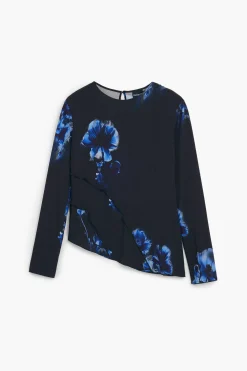 Camisas Y Blusas-Desigual Camiseta asimétrica