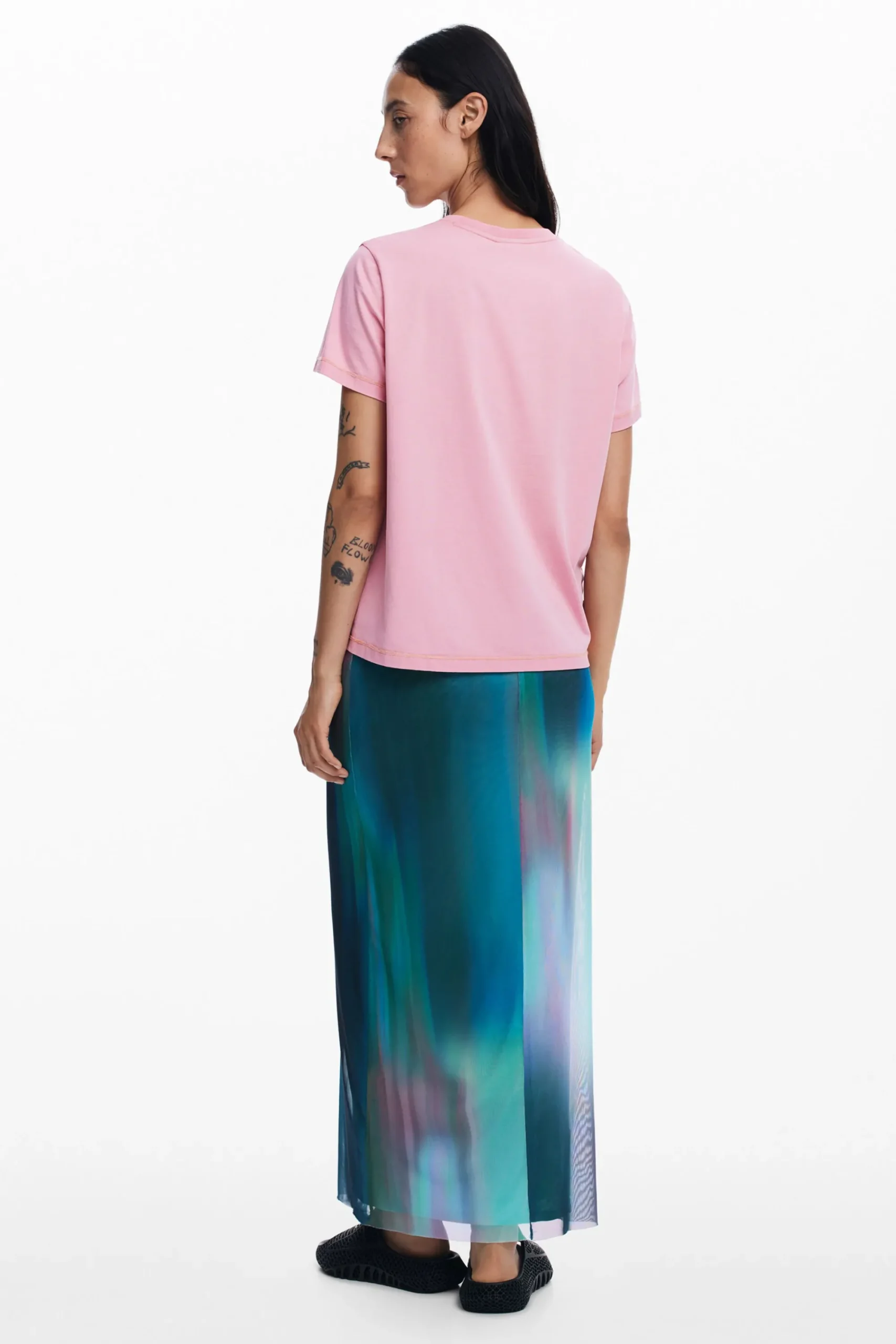 Camisas Y Blusas|Camisetas-Desigual Camiseta brillantes