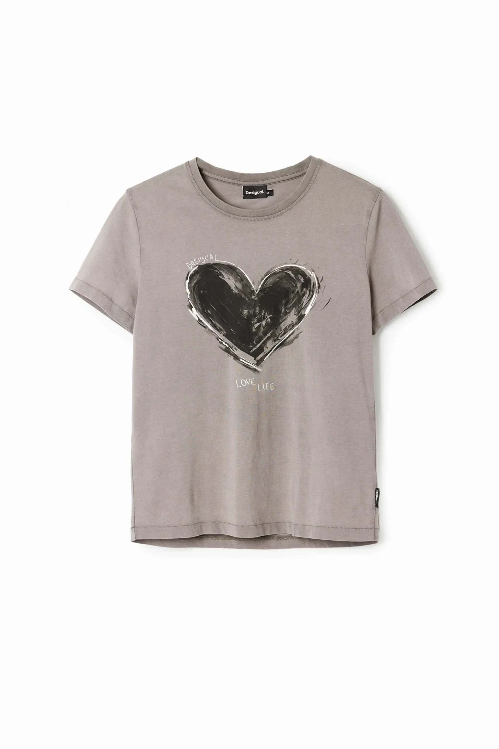 Camisas Y Blusas|Camisetas-Desigual Camiseta básica corazón