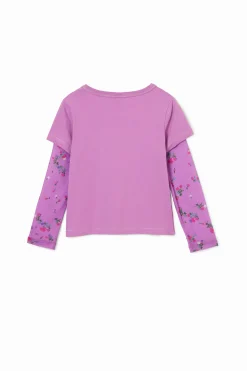 Camisetas Y Camisas-Desigual Camiseta combinada
