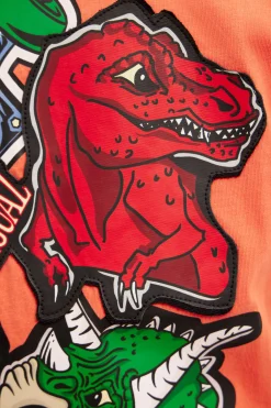 Camisetas Y Camisas-Desigual Camiseta dinosaurios