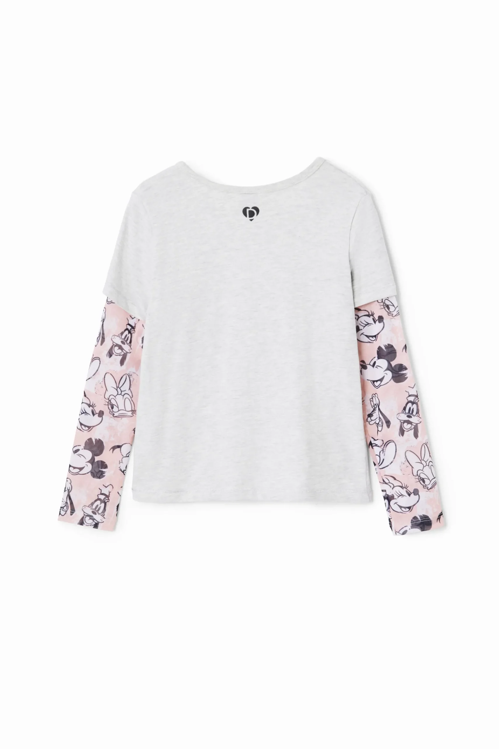 Camisetas Y Camisas-Desigual Camiseta doble manga Daisy