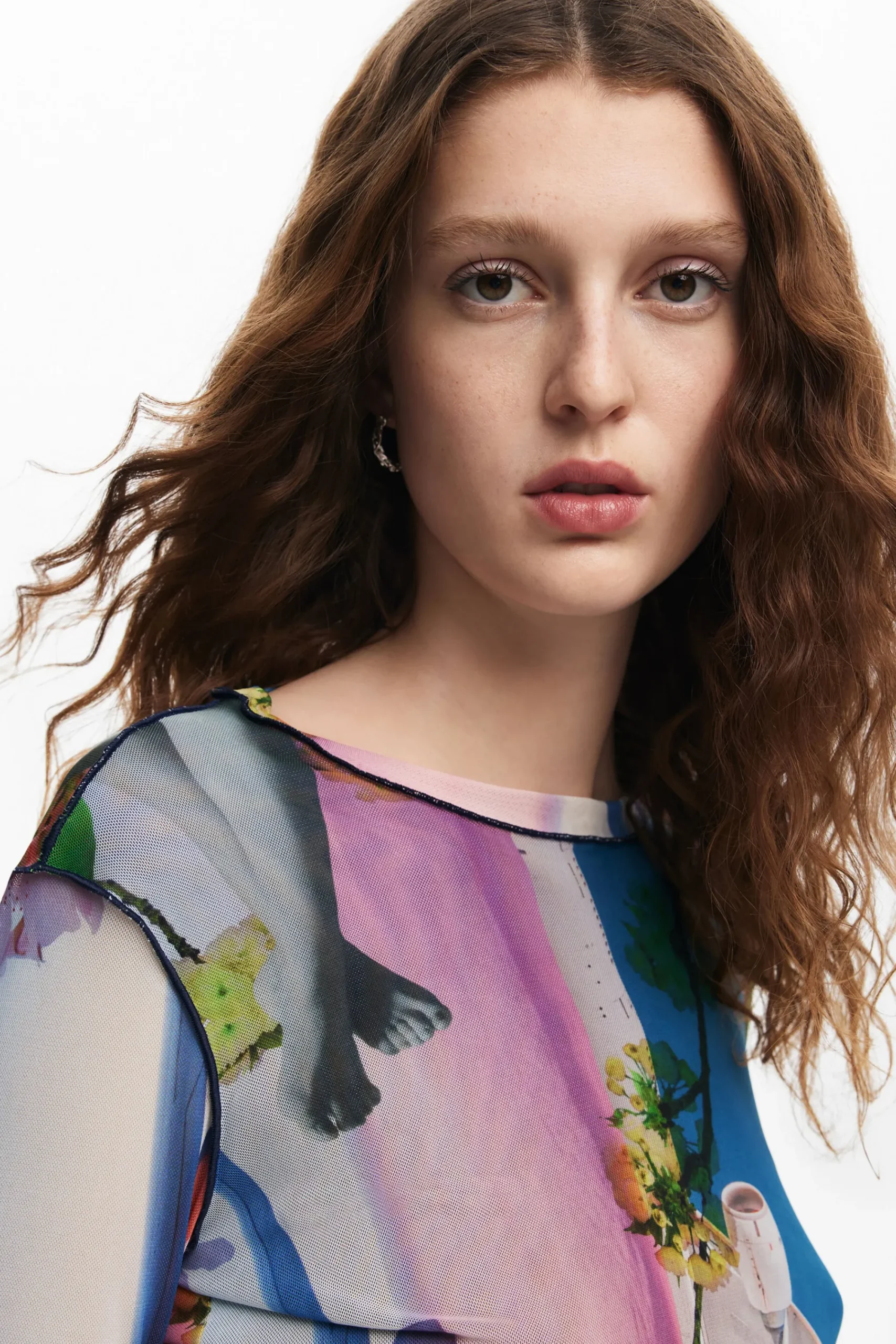 Camisas Y Blusas|Camisetas-Desigual Camiseta estampada M. Christian Lacroix