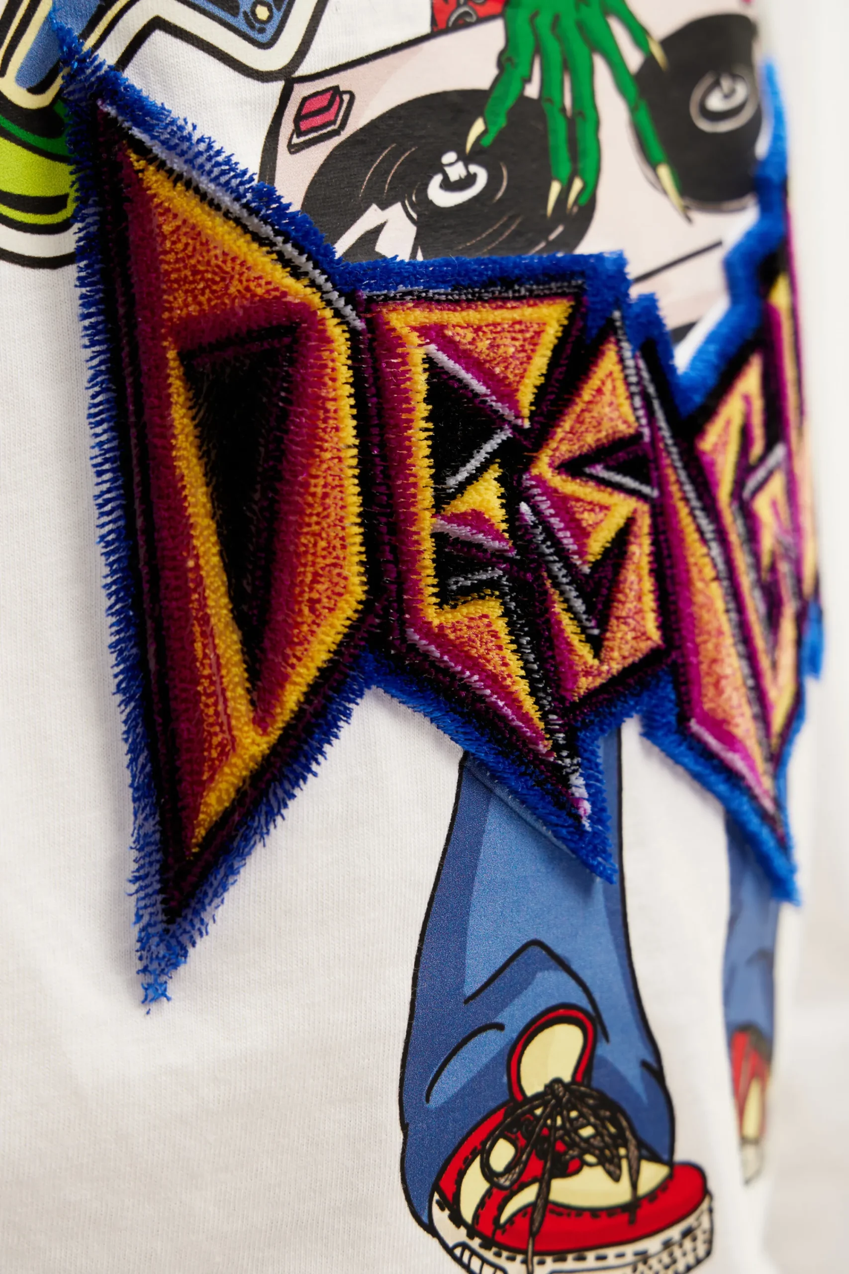 Camisetas Y Camisas-Desigual Camiseta estampado dinosaurio