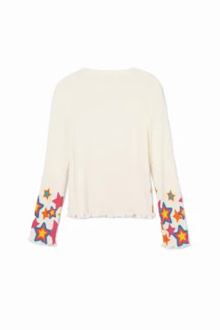 Camisetas Y Camisas-Desigual Camiseta estrellas colores