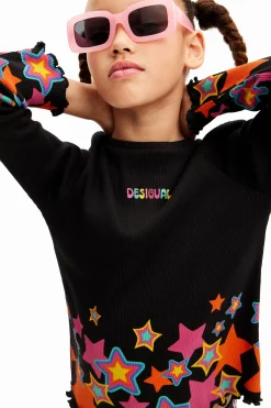 Camisetas Y Camisas-Desigual Camiseta estrellas