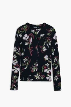 Camisas Y Blusas|Camisetas-Desigual Camiseta flores