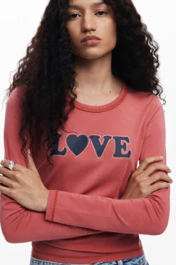 Camisas Y Blusas|Camisetas-Desigual Camiseta I Love