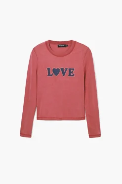 Camisas Y Blusas|Camisetas-Desigual Camiseta I Love