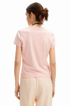 Camisas Y Blusas|Camisetas-Desigual Camiseta ilustración margarita