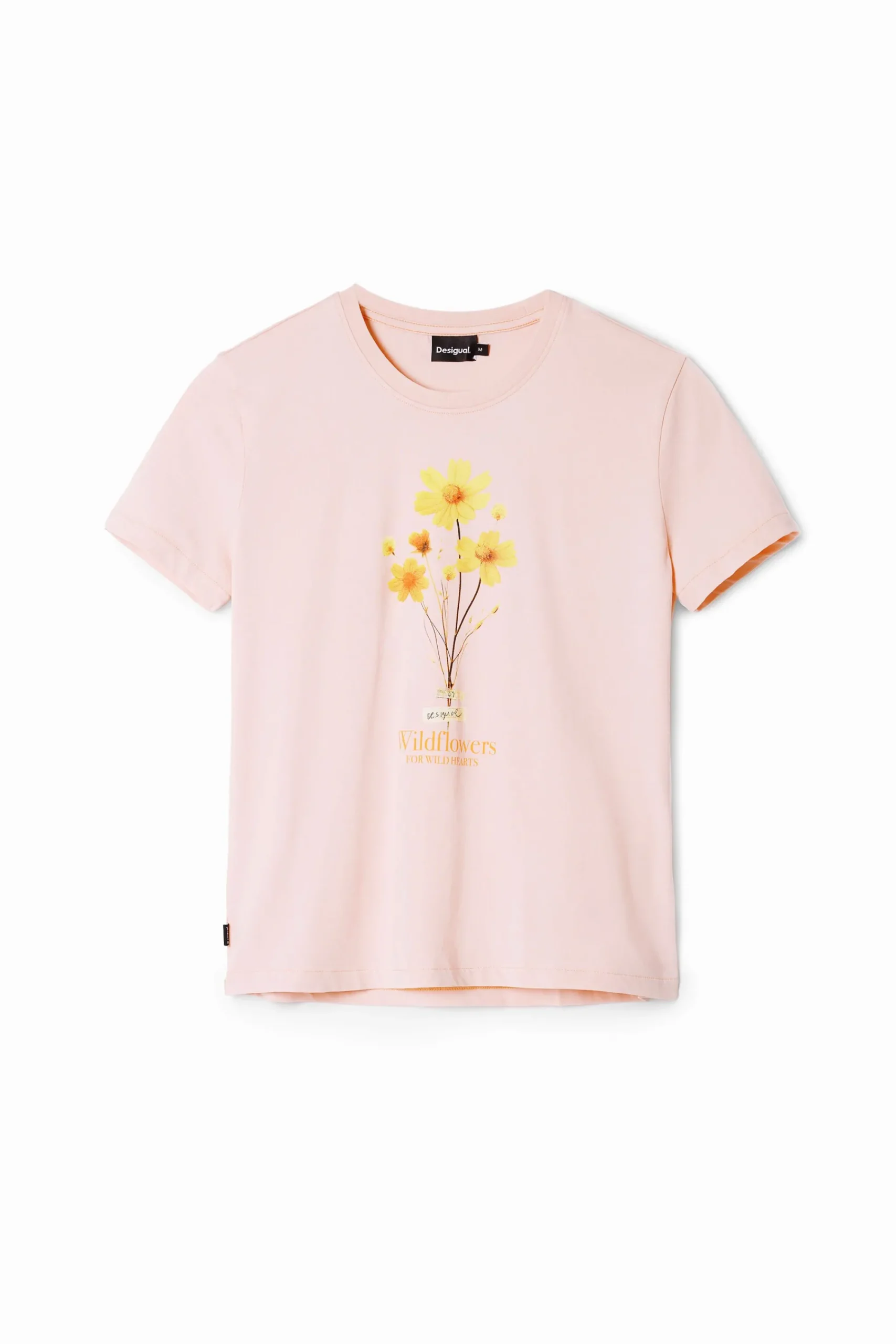 Camisas Y Blusas|Camisetas-Desigual Camiseta ilustración margarita