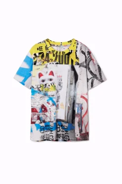 Camisetas-Desigual Camiseta japan street