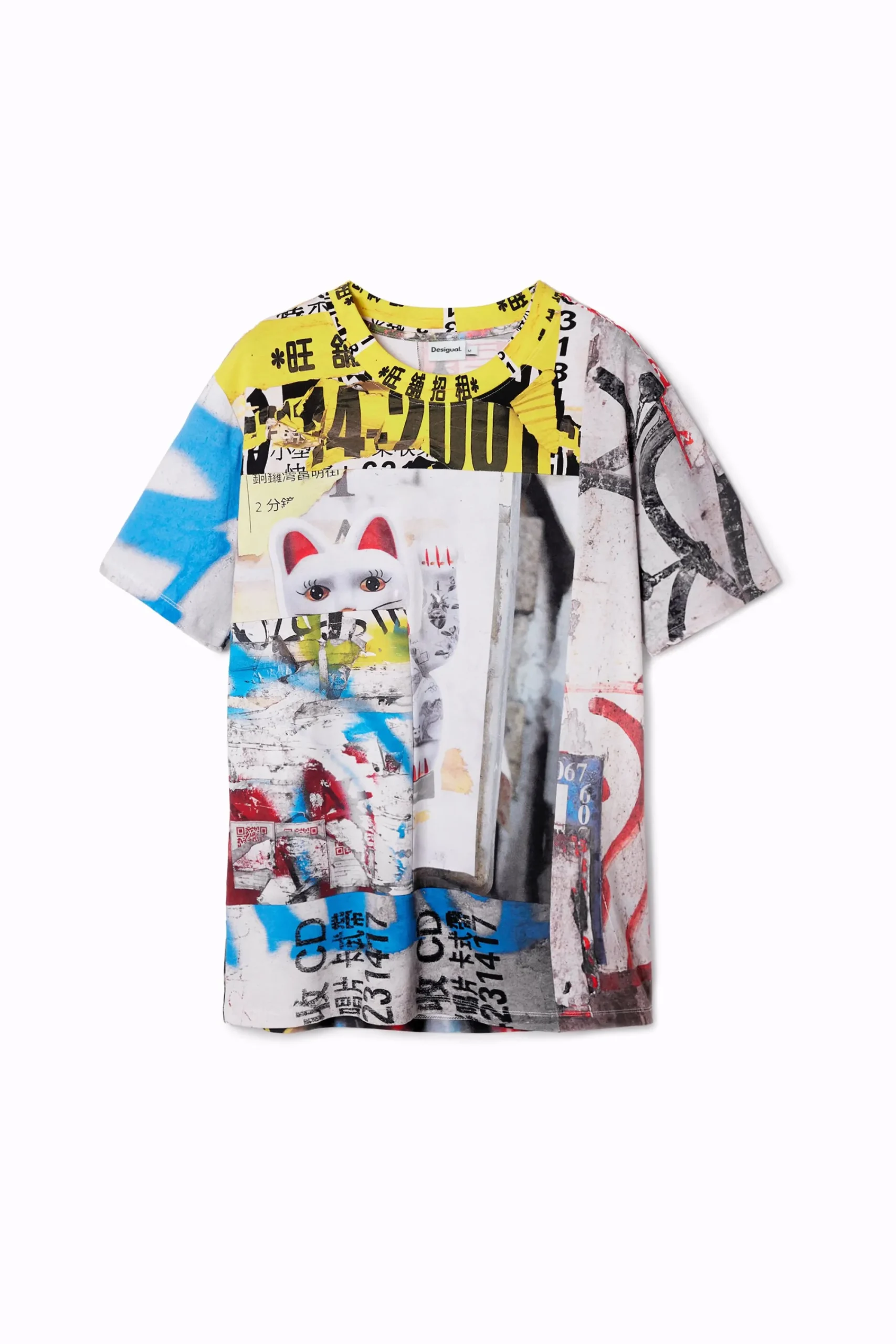 Camisetas-Desigual Camiseta japan street