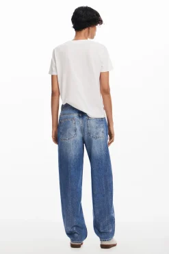 Camisas Y Blusas|Camisetas-Desigual Camiseta logotipo