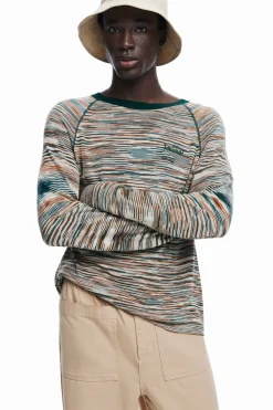 Camisetas-Desigual Camiseta manga larga