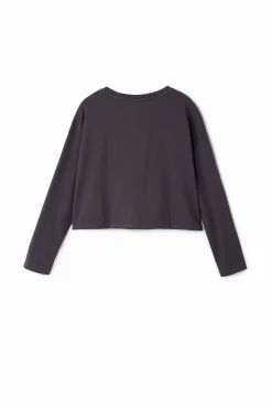 Camisetas Y Camisas-Desigual Camiseta manga larga estrellas