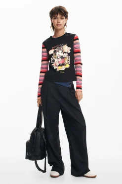 Camisas Y Blusas|Camisetas-Desigual Camiseta manga larga Mickey
