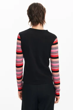 Camisas Y Blusas|Camisetas-Desigual Camiseta manga larga Mickey