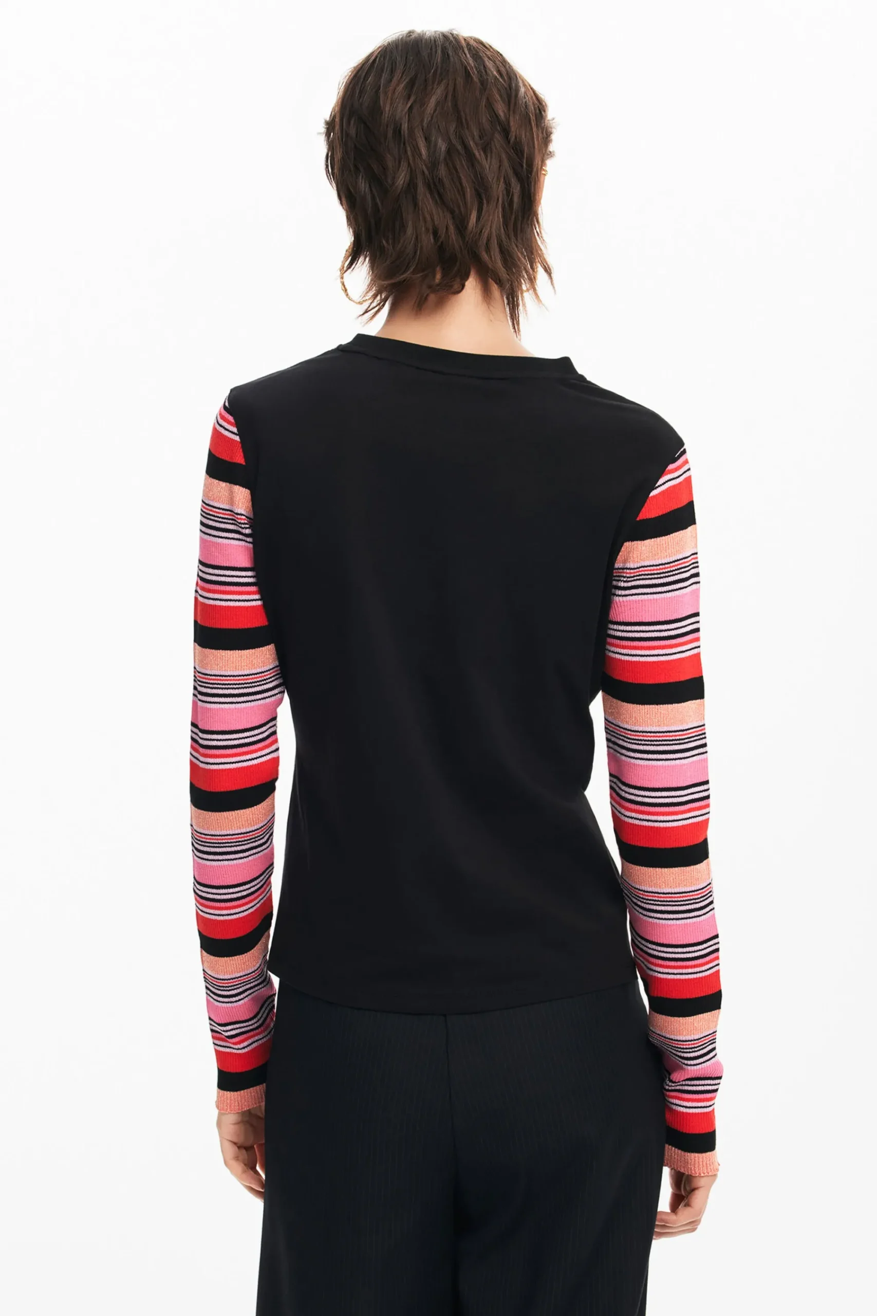Camisas Y Blusas|Camisetas-Desigual Camiseta manga larga Mickey