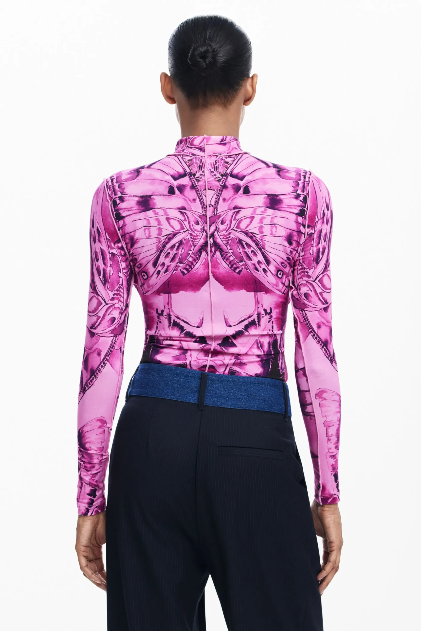 Camisas Y Blusas|Camisetas-Desigual Camiseta mariposa