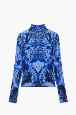 Camisas Y Blusas|Camisetas-Desigual Camiseta mariposa