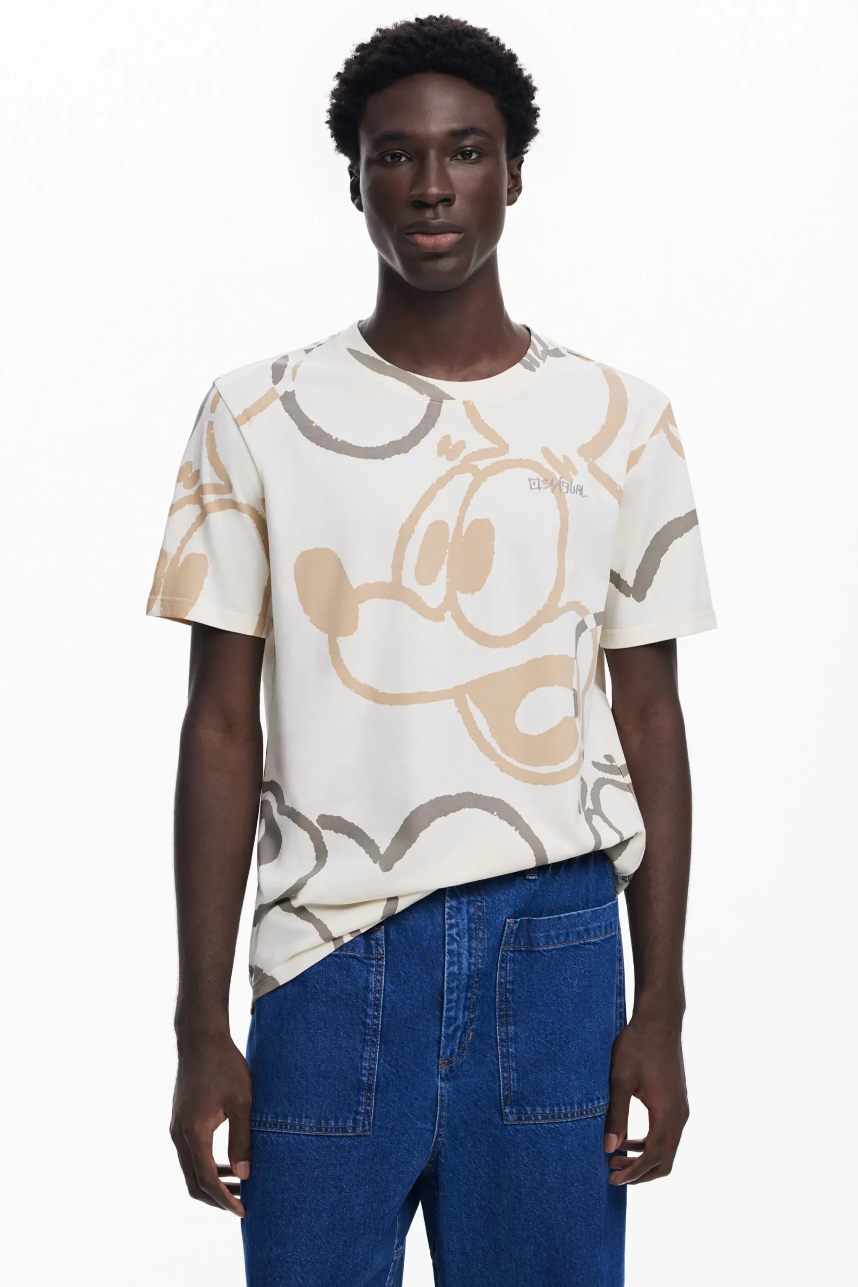 Camisetas-Desigual Camiseta Mickey Mouse
