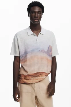 Camisetas-Desigual Camiseta paisaje