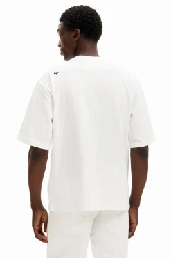 Camisetas-Desigual Camiseta patch central