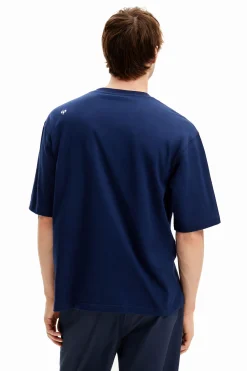 Camisetas-Desigual Camiseta patch central